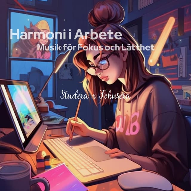 Harmoni i Arbete: Musik för Fokus och Lätthet - Studera x Fokusera