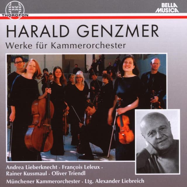 Harald Genzmer: Werke für Kammerorchester - Harald Genzmer