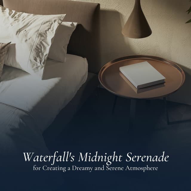 Waterfall's Midnight Serenade for Creating a Dreamy and Serene Atmosphere - Soothing Waterfalls