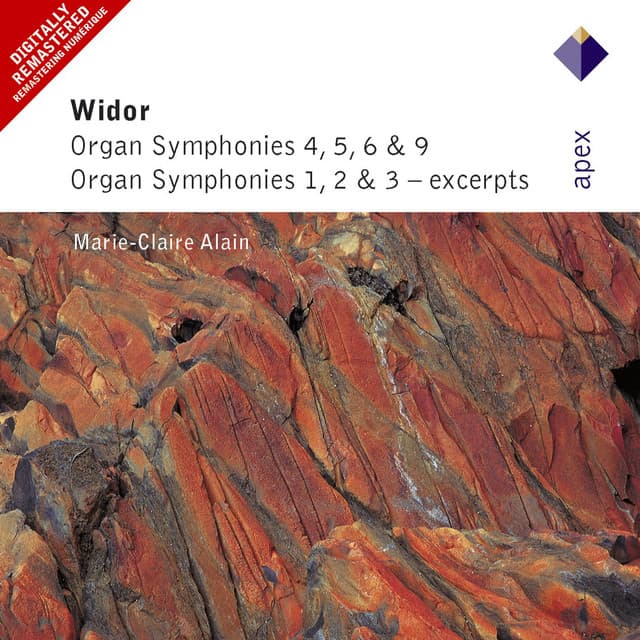 Widor : Organ Symphonies Nos 4 - 6 & 9, Organ Symphonies 1 - 3 - Charles-Marie Widor