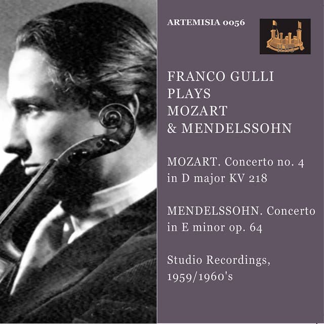Mozart & Mendelssohn: Violin Concertos - Franco Gulli