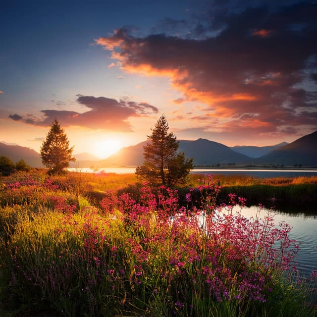 Música Para La Armonía: Paisajes Sonoros Suaves - Binaural late puro