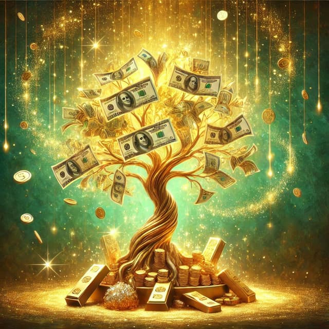Money Tree: Attract Wealth, Money and Love & Theta Binaural Beats - 432Hz Miracle Hz Tones