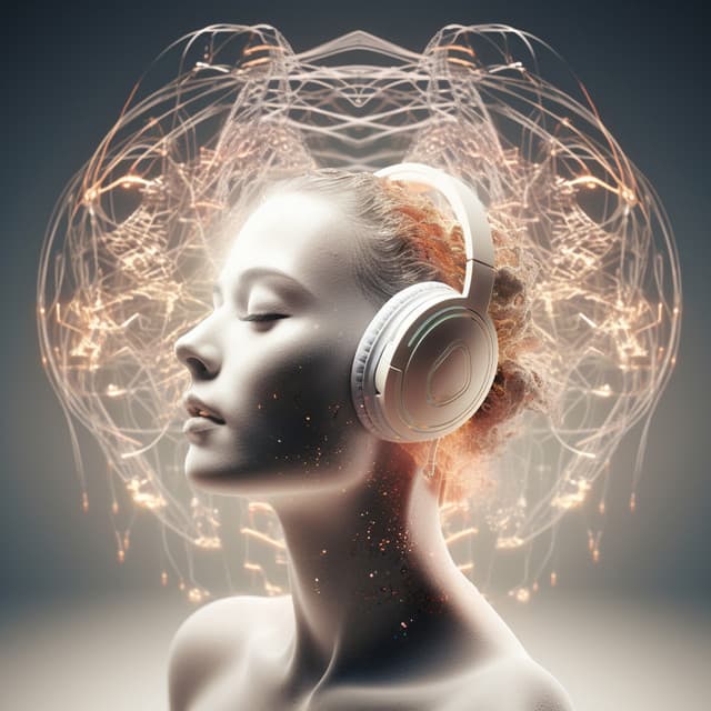 Rhythmic Binaural: Melodic Waves Unfold - Binaural Beats Noise