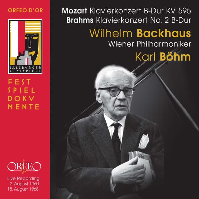 Mozart & Brahms: Piano Concertos - Wilhelm Backhaus
