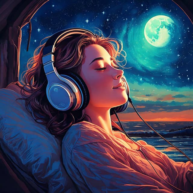 Lofi Sleep Journey: Midnight Calm - lofi rain