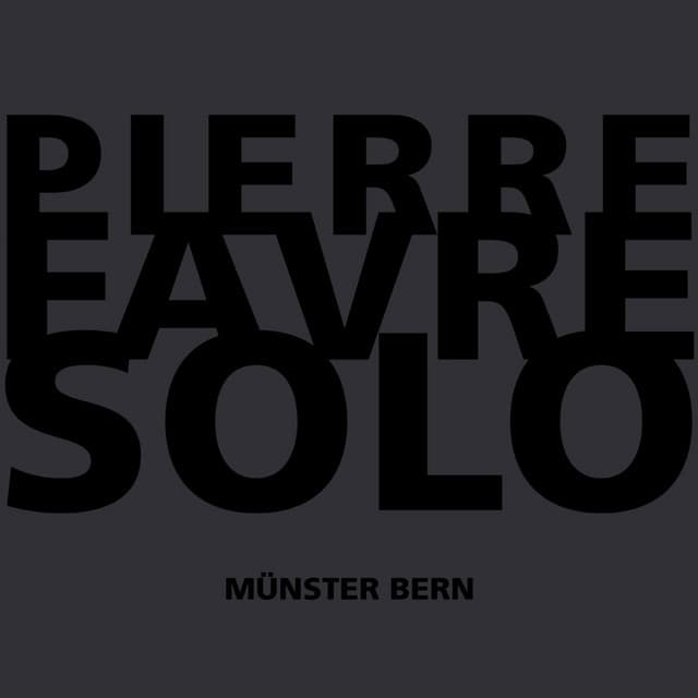 Pierre Favre Solo - Pierre Favre