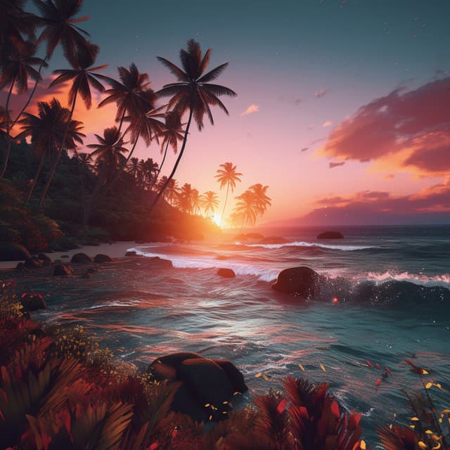 Paisaje Marino De La Naturaleza: Eco Suave De Las Olas Del Océano - naturalista