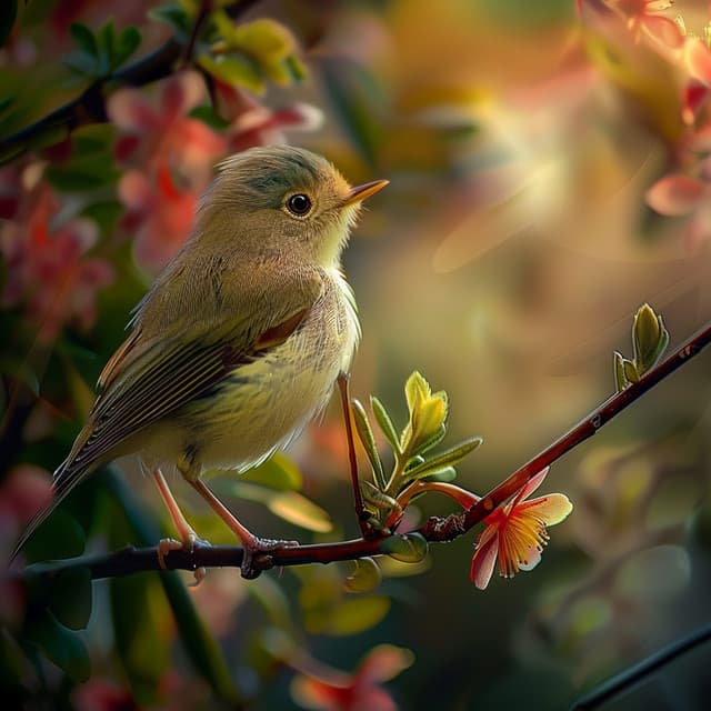 Binaural Bird Serenity: Calming Sounds for Cats - Athmospherical FX