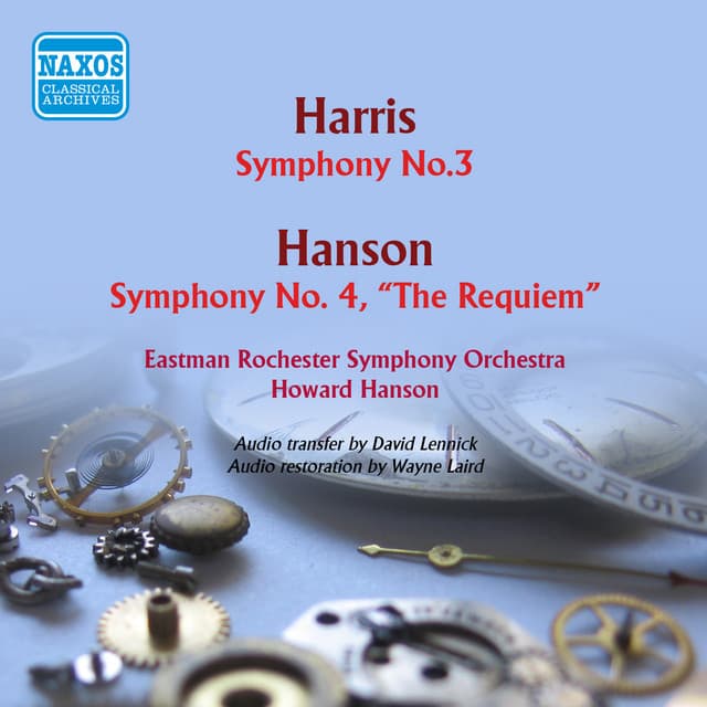 Harris: Symphony No. 3 - Hanson: Symphony No. 4 - Howard Hanson
