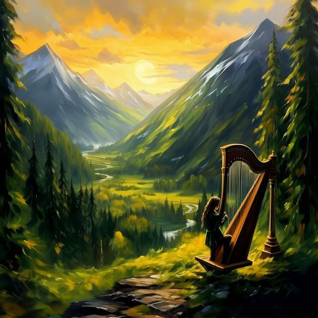 Resonate with Timeless Wisdom - Harp