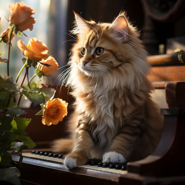 Piano Para Gatos: Ronroneo De Elegantes Melodías - Gato de piano