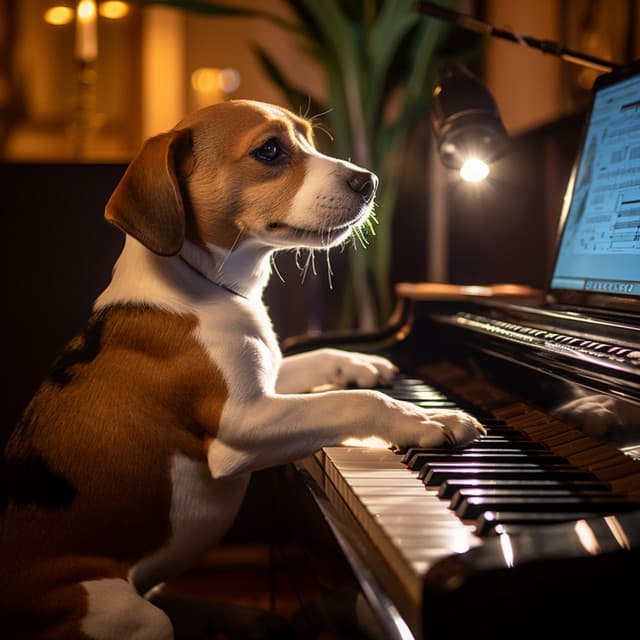 Dogs Piano: Friendly Melodies Cheer - Dog Relaxation Music