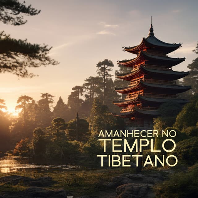 Amanhecer no Templo Tibetano - Meditação Mantras Guru