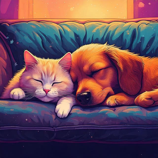 Gentle Lofi Music for a Pet's Evening - Hz Solfeggio Frequences