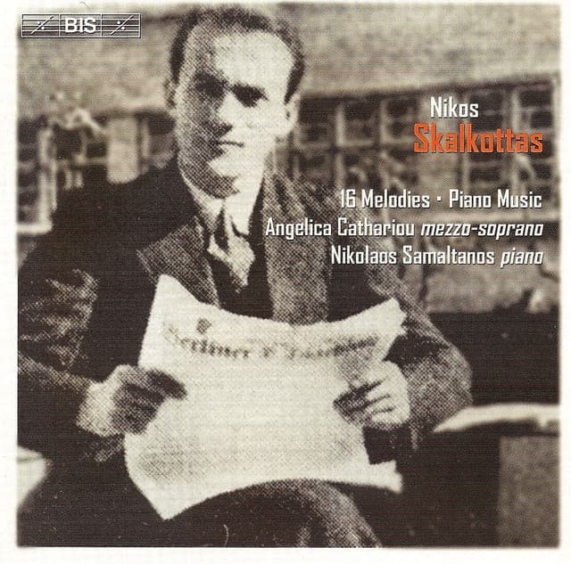 Skalkottas: 16 Melodies / 15 Little Variations / Piano Sonatina - Nikos Skalkottas