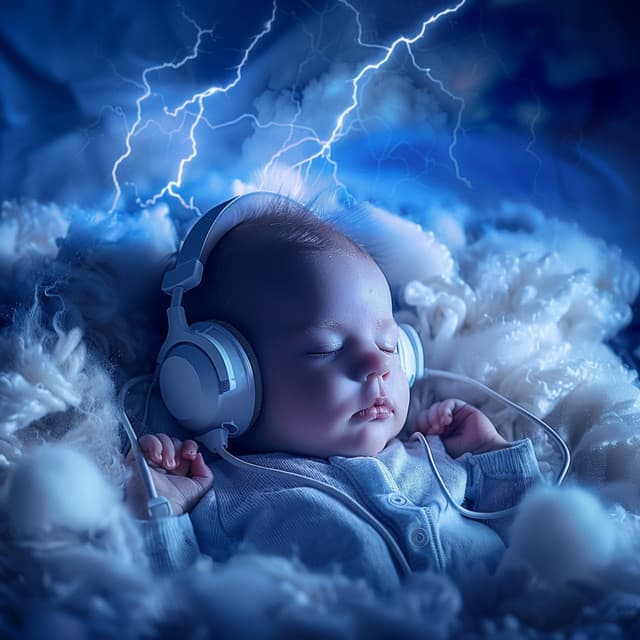 Thunder's Lullaby: Baby Sleep Music - Hush Now Baby
