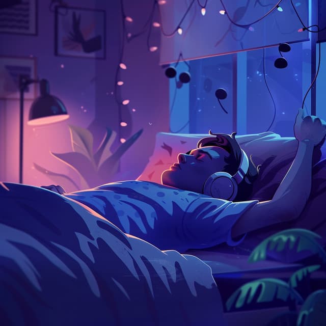 Lofi Sleep Melodies: Calm Night Echoes - Lofi Lullabies