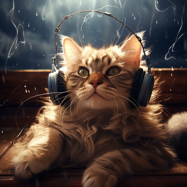Cats Thunder: Felines Serene Vibes - Cat Songs