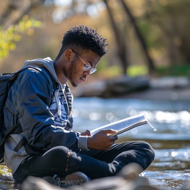 Enfoque Del Río: Armonía Del Estudio Del Arroyo - Ambiente de Enfoque