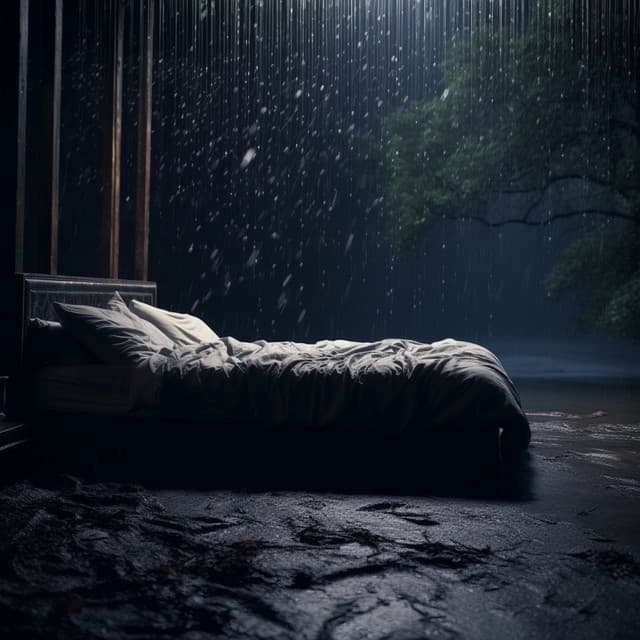 Rain Lullaby: Serene Sleepscape Melodies - chromatic reflections