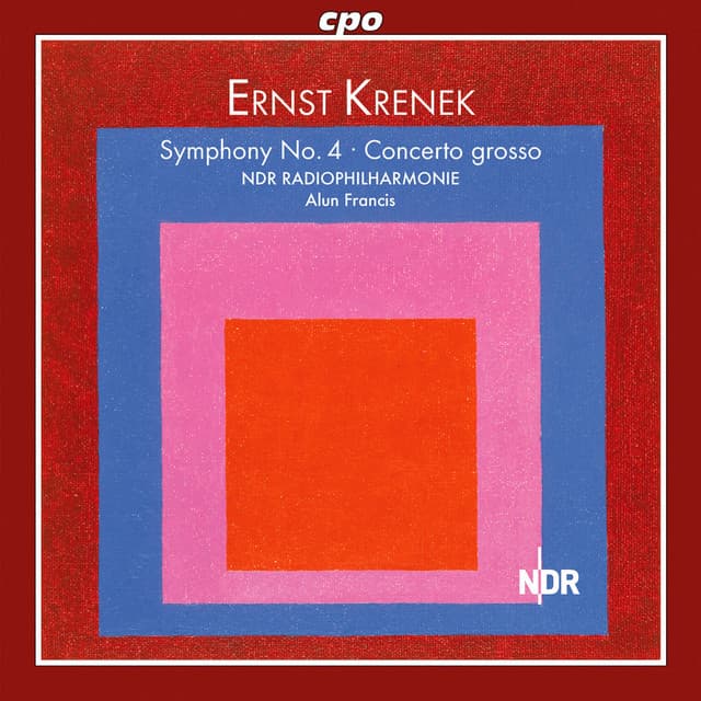 Krenek: Symphony No. 4 - Concerto grosso No. 2 - Ernst Krenek
