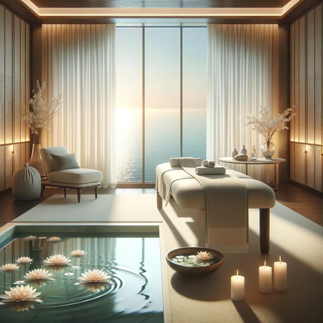 Fluid Harmony: Water Music for Massage - Calming Brown Restful Sounds