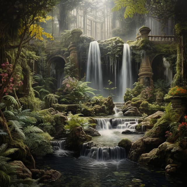 Waterfall Music Wonders: Pets' Plunging Play - Sounds Of Calm