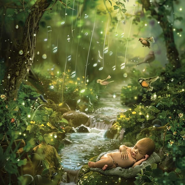 Dusk Birds: Binaural Baby Sleep Songs - 80 88 Hz - Fantasies Lullaby Music Paradise