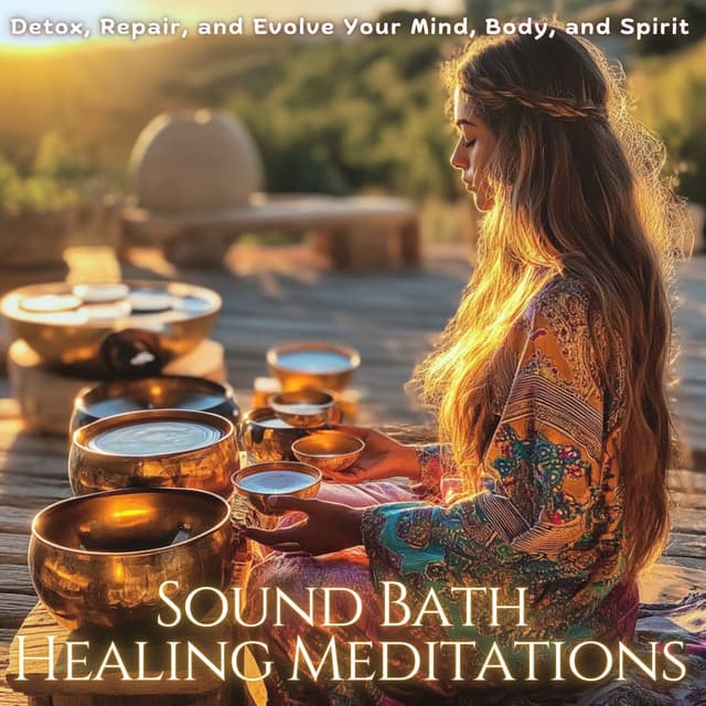 Sound Bath Healing Meditations - Detox, Repair, and Evolve Your Mind, Body, and Spirit - Meditation Music Collective of Lotus