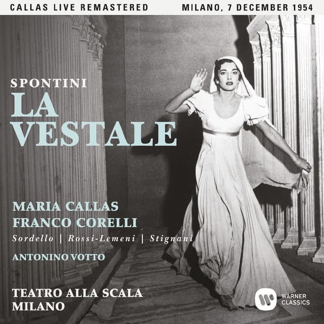 Spontini: La vestale  - Callas Live Remastered - Gaspare Spontini