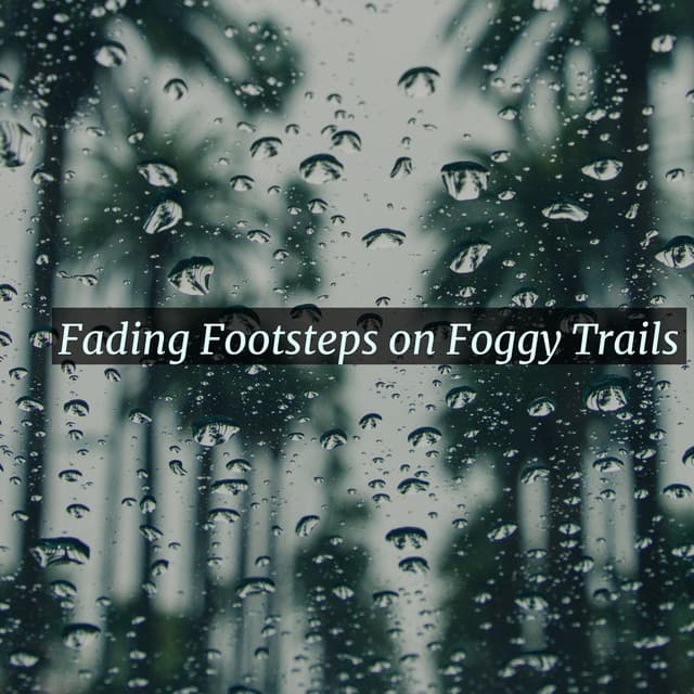 Fading Footsteps on Foggy Trails - Woodland Friends