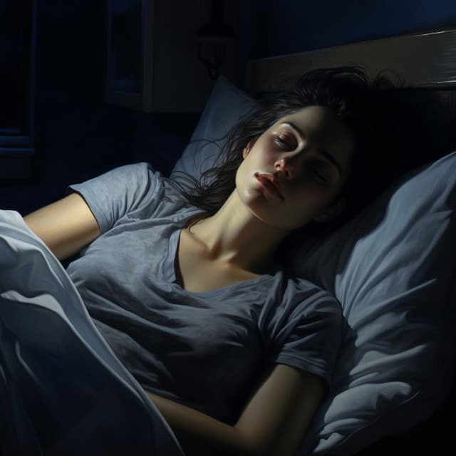 Moonlit Ripples: Sleep Sounds with Gentle Stream and Moonlight - Sleepy Skies