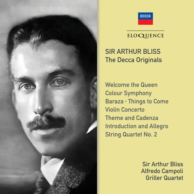 Sir Arthur Bliss – The Decca Originals - Arthur Bliss