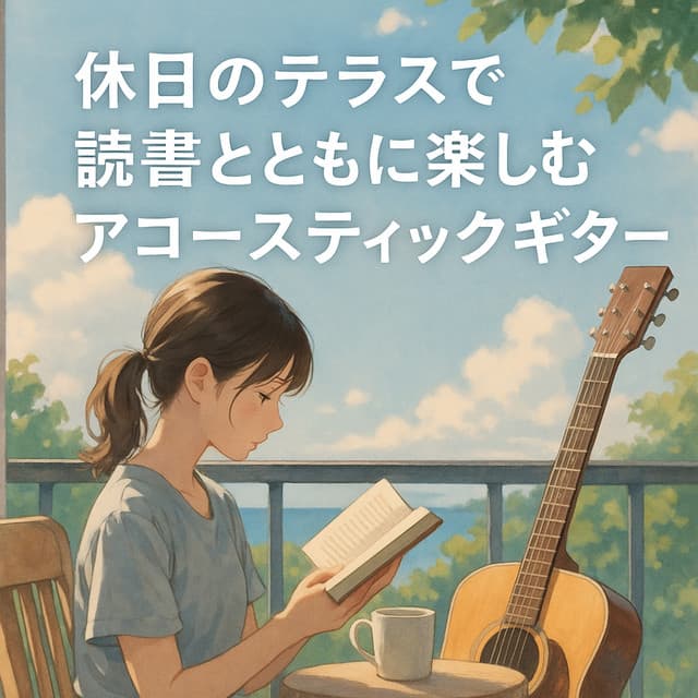 Acoustic Guitar for Reading on the Terrace on a Day Off - Healing Relaxing BGM Channel 335
