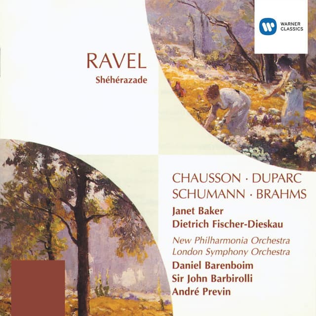 Ravel: Shérérazade - Chausson, Duparc, Schumann & Brahms: Songs - Janet Baker