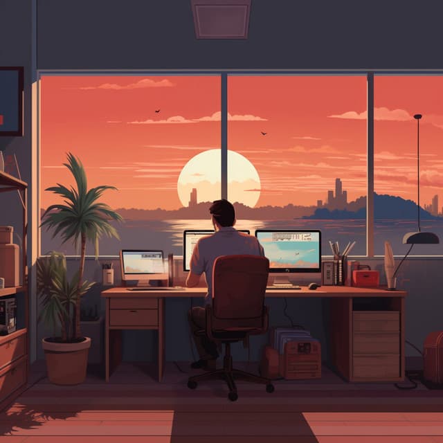 Cadencia De Productividad De La Gota De Lluvia: Sinfonía De La Oficina De La Lluvia - Los Autores