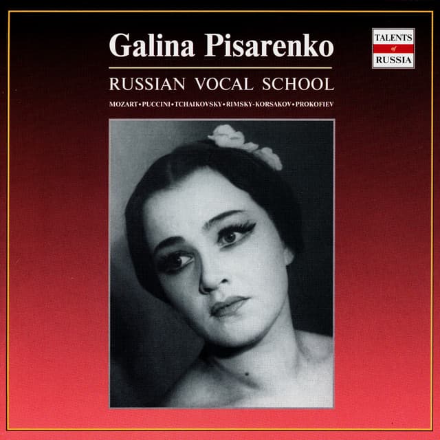 Russian Vocal School. Galina Pisarenko - vol.1 - Galina Pisarenko