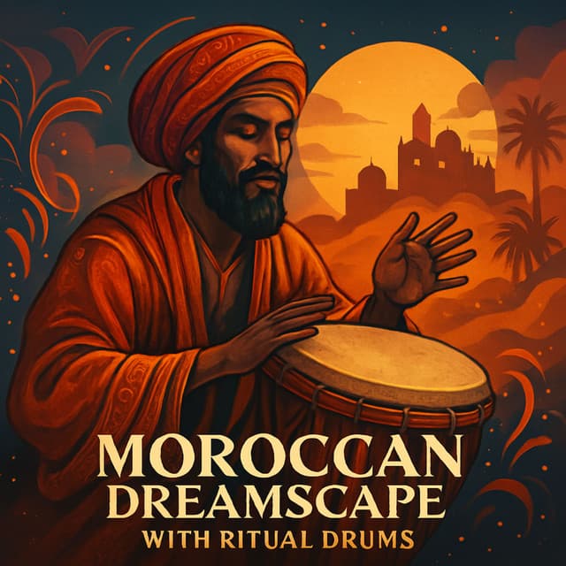 Moroccan Dreamscape with Ritual Drums - Paul Hang Drum