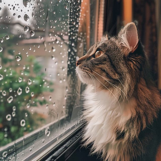 Sonidos de lluvia tranquila