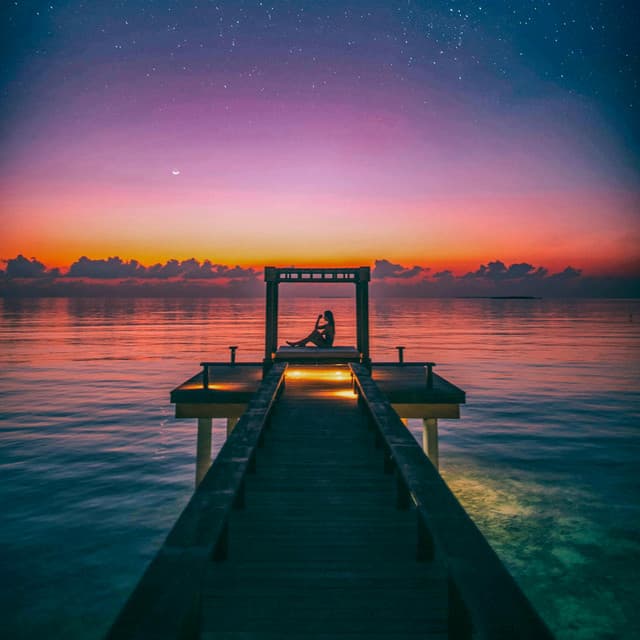 50 Ocean Melodies: From The Dock At Dusk - Ocean Waves For Sleep