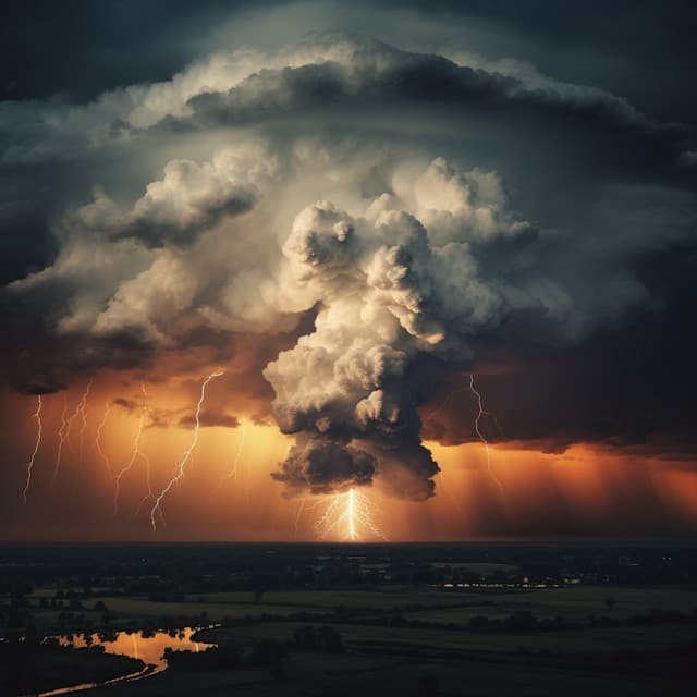 Thunder's Serene Echo: Calming Storm Sounds for Relaxation - Koshi Chimes Relax