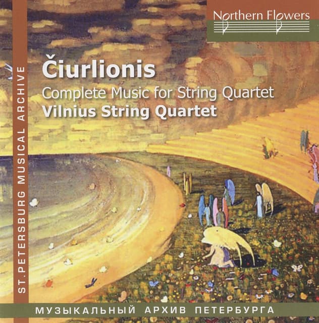 Complete Music for String Quartet - Mikalojus Konstantinas Čiurlionis