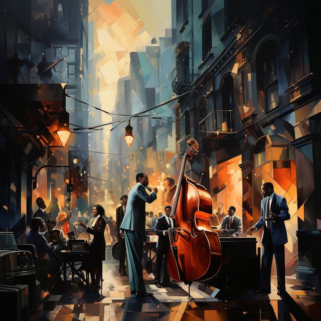 Ritmos De Medianoche En El Callejón: Música De Jazz Secreta - Sentirse bien Jazz