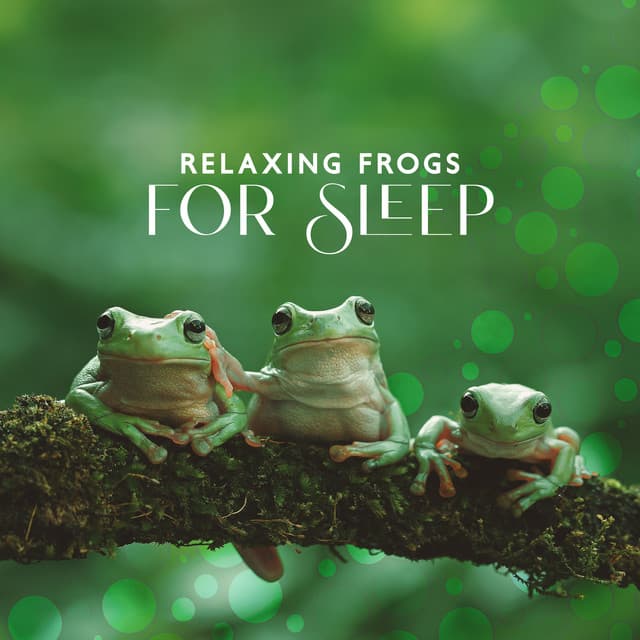 Relaxing Frogs for Sleep - Water Sound Natural White Noise