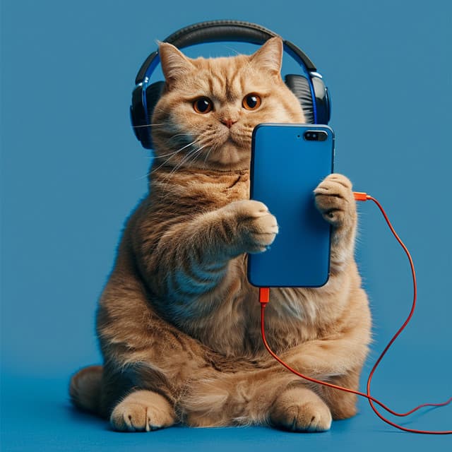 Perfección Serena Del Ronroneo: Melodías De Meditación Tranquilas Para Gatos Calmados - Proyecto Música para Gatos