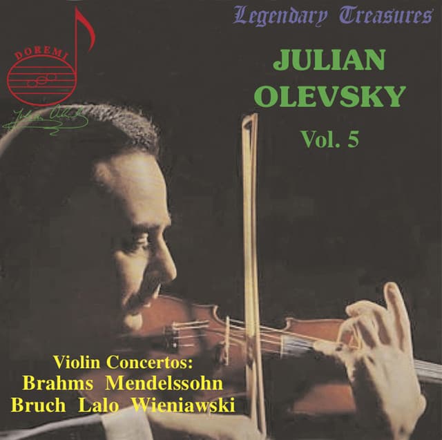 Julian Olevsky, Vol. 5: Violin Concertos - Julian Olevsky