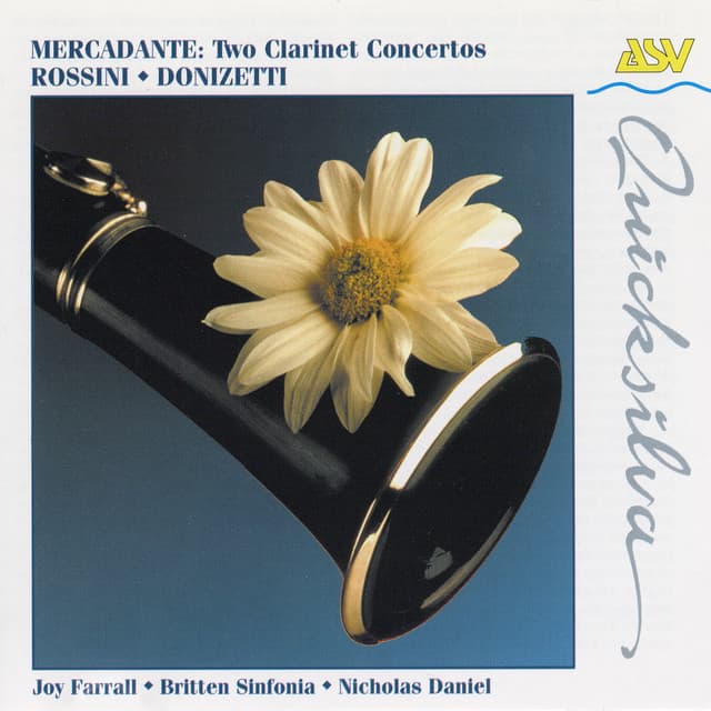Mercadante: 2 Clarinet Concertos; Rossini; Donizetti - Joy Farrall