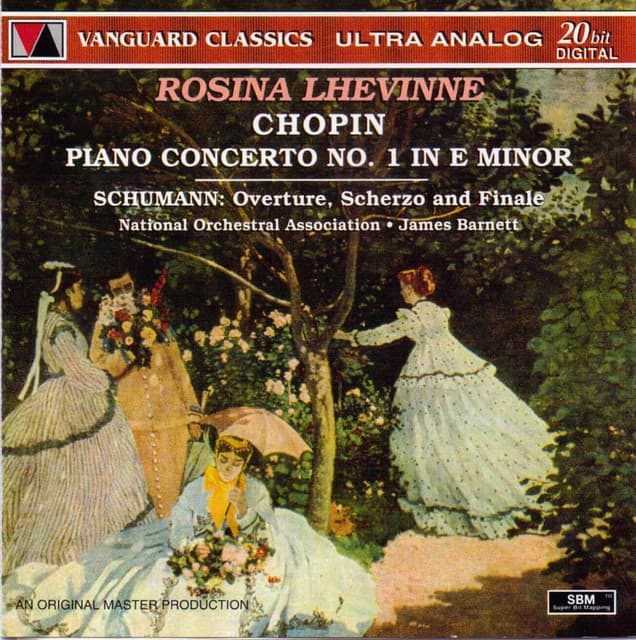 Chopin: Piano Concerto No. 1 ; Schumann: Overture, Scherzo and Finale for Piano and Orchestra - Percy Grainger