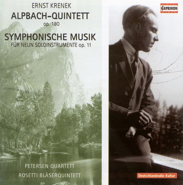 Krenek, E.: Alpbach Quintet / Symphonische Musik No. 1 - Ernst Krenek